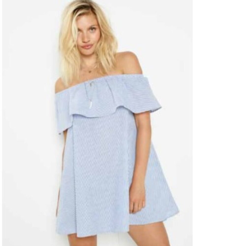 MINKPINK French Twist Off the Shoulder Dress